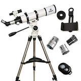 Gskyer Telescope, Telescopes for Adults, 600x90mm AZ Astronomical Refractor Telescope,Telescope for Kids,Telescopes for Adults Astronomy, German Technology Scope