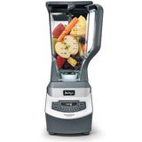 Ninja Professional Countertop Blender with 1100-Watt Base, 72 Oz Total Crushing Pitcher and (2) 16 Oz Cups for Frozen Drinks and Smoothies (BL660), Gray