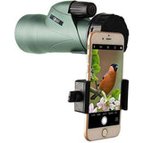 Gosky 12×55 High Definition Monocular Telescope and Quick Smartphone Holder – 2019 Newest Waterproof Monocular -BAK4 Prism for Wildlife Bird Watching Hunting Camping Travelling Wildlife Secenery