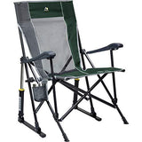 GCI Outdoor RoadTrip Rocker Outdoor Rocking Chair, Hunter