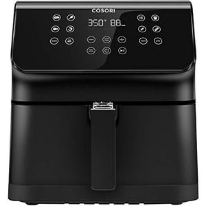 COSORI Air Fryer(100 Recipes), 12-in-1 Large XL Air Fryer Oven with Upgrade Customizable 10 Presets, Preheat, Shake Reminder, Digital Hot Oilless Cooker, 5.8QT, Black