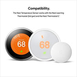 Google Nest Temperature Sensor 3 Pack – Nest Thermostat Sensor – Nest Sensor That Works with Nest Learning Thermostat and Nest Thermostat E – Smart Home