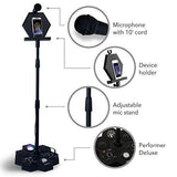Karaoke Machine – Singsation All-In-One Karaoke System & Party Machine – Performer Speaker w/Bluetooth Microphone Sing Stand – No CDs! – Kids or Adults. YouTube your Favorite Karaoke Videos & Songs