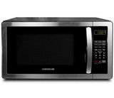 Farberware 1.1 Cu. Ft. Stainless Steel Countertop Microwave Oven With 6 Cooking Programs, LED Lighting, 1000 Watts