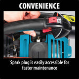 Makita 4-Stroke (MM4) 145 MPH 356 CFM 24.5cc Gas Handheld Leaf Blower