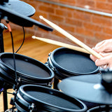 Nitro Mesh Kit – Eight-Piece Electronic Drum Kit with Mesh Heads(Renewed)