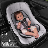 Summer Infant Myria Modular Travel System with The Affirm 335 Rear-Facing Infant Car Seat, Stone Gray