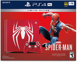 Playstation 4 Pro 2TB SSHD Limited Edition Console – Marvels Spider-Man Bundle Enhanced with Fast Solid State Hybrid Drive