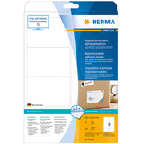 Removable Address Labels A4, 99,1 x 67,7 mm, White (10018)