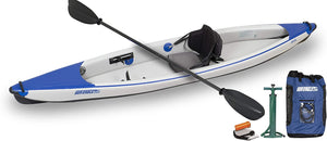 Razorlite 393rl Inflatable Kayak Pro Carbon Solo Package