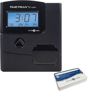 TimeTrax TTEZ Prox (PPDLAUBKN) Automated Proximity Time Clock System with Software – Made in USA