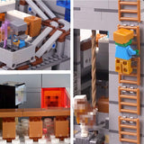 Music Fight My World Organs cave Children's Educational Building Blocks boy Toy