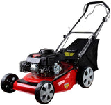 Gasoline Lawn Mower, Self-Propelled 6.0 Horsepower 20 Inch Mower Four-Stroke Multi-Function Lawn Mower, School Park Playground