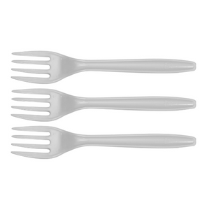 5" Plastic Dessert Fork Carton (1, 000 pieces)