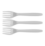 5" Plastic Dessert Fork Carton (1, 000 pieces)