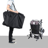 Ultra Lightweight Transport Wheelchair for The Elderly and Children,15 lbs