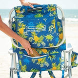 2 Backpack Beach Chairs Blue/Pineapple