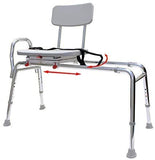 Swiveling and Sliding Bathtub Transfer Bench and Shower Chair (Reg) (77662). Swiveling and Sliding system, Multiple Safety Features, Tool-Less Assembly, Height Adjustable and High Weight Capacity.