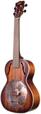 KA-RES-BRS Tenor Resonator Ukulele – Brass Cover