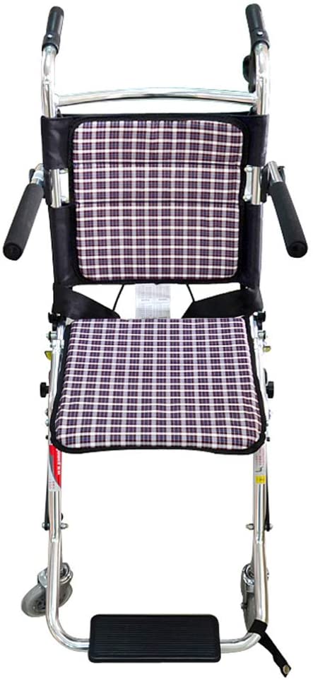 Ultra Lightweight Transport Wheelchair for The Elderly and Children,15 lbs