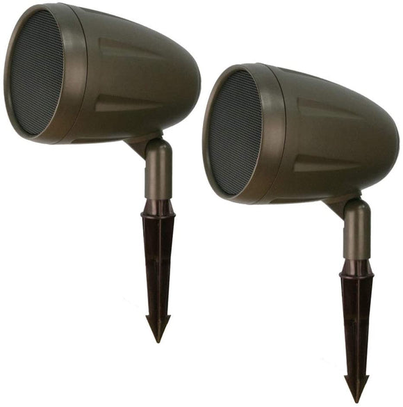 Outdoor Landscape Speakers by AVX Audio (2 Speakers)