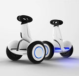 Ninebot S-Plus Smart Self-Balancing Electric Scooter with Intelligent Lighting and Battery System, Remote Control and Auto-Following Mode, White, Ninebot S Plus, Large