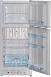 Propane Refrigerator Off Grid Compact Refrigerator with Freezer, 3.5 Cu.Ft, White