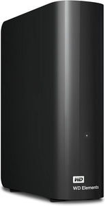 WD 12TB Elements Desktop Hard Drive, USB 3.0 – WDBWLG0120HBK-NESN,Black