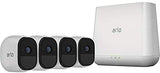 Arlo Pro 2 VMS4230P-100NAR Wireless Home Security Camera System with Siren, Rechargeable, Night Vision, Indoor/Outdoor, 1080p, 2-Way Audio, Wall Mount, 2 Camera Kit, White