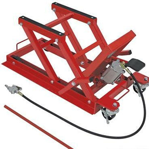 Extreme Max 5001.5041 Pneumatic/Hydraulic Motorcycle/ATV Jack (1500 lb. Capacity)