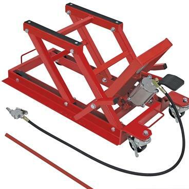 Extreme Max 5001.5041 Pneumatic/Hydraulic Motorcycle/ATV Jack (1500 lb. Capacity)