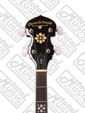 LEFT HAND 5-String Banjo, Mahogany Resonator, Remo Head, OB5LH