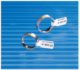 Jewellery labels A4, 49 x 10 mm, White, Opaque, with strong adhesion