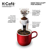 Keurig K-Cafe Single-Serve K-Cup Coffee Maker, Latte Maker and Cappuccino Maker, Comes with Dishwasher Safe Milk Frother, Coffee Shot Capability, Compatible With all Keurig K-Cup Pods, Dark Charcoal