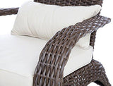 Patio Sense Deluxe Coconino Wicker Chair  For Porch, Lawn, Garden, Backyard, Balcony, Deck, Pool, Indoor, Outdoor