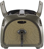 Giraffe Metal Hose Reel Box, Heavy Duty Retractable Garden Hose Reel Hideaway with Crank Handle, 130ft Hose Capacity