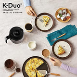 Keurig K-Duo Special Edition Coffee Maker, Single Serve and 12-Cup Drip Coffee Brewer, Compatible with K-Cup Pods and Ground Coffee, Silver