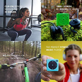 Mighty Vibe Spotify and Amazon Music Player – Bluetooth & Wired Headphones – 1,000+ Song Storage – No Phone Needed – Red