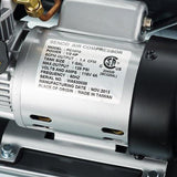 Senco PC1010 1-Horsepower Peak, 1/2 hp running 1-Gallon Compressor,Gray/Red