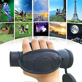 Gosky 12×55 High Definition Monocular Telescope and Quick Smartphone Holder – 2019 Newest Waterproof Monocular -BAK4 Prism for Wildlife Bird Watching Hunting Camping Travelling Wildlife Secenery