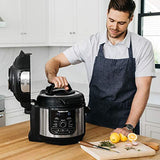 Ninja FD401 Foodi 8-Quart 9-in-1 Deluxe XL Pressure Cooker, Broil, Dehydrate, Slow Cook, Air Fryer, and More, with a Stainless Finish