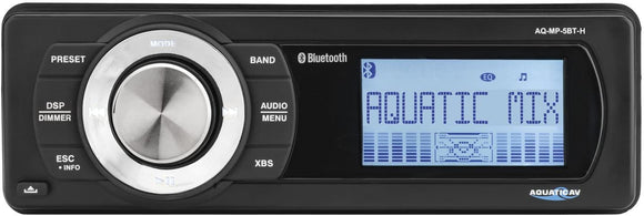 AQ-MP-5BT-H Factory Harley Davidson Replacement AM/FM Radio with Bluetooth & MP3 Media Player Stereo