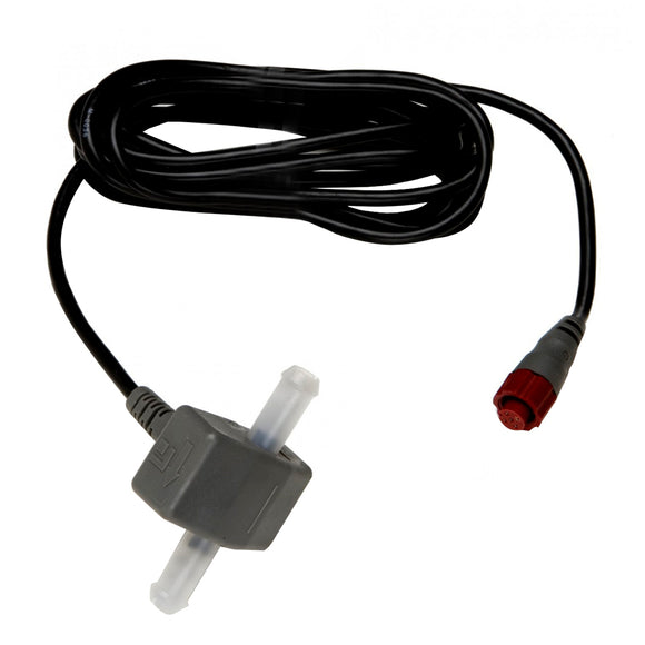 Lowrance Fuel Flow Sensor w/10' Cable & T-Connector – 000-11517-001