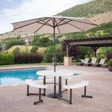 Lifetime 44-Inch Round Picnic Table 300