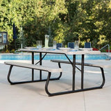 Lifetime 6-Foot Classic Folding Picnic Table 269