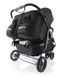Scooter X2 Double Stroller, Black