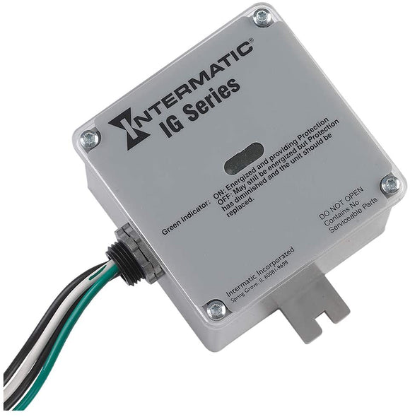 IG1240RC3 Whole Home Type-1 or 2 Surge Protection Device,Gray