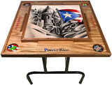 Puerto Rico Domino Table Símbolos Bóricua