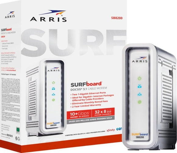 SURFboard 32 x 8 DOCSIS 3.1 Cable Modem White