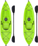 Tioga Sit-On-Top Kayak with Paddle (2 Pack), Lime, 120"